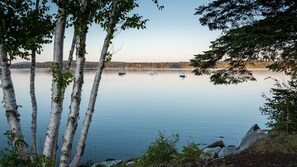 View from our private waterfront access. 