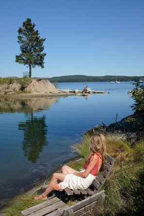 Relax on the beach to your own private lagoon!