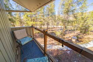 Private Upper level balcony #winter