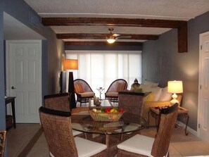 Dining-Living room area.
