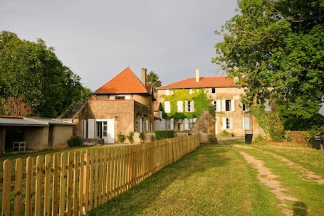 vue du chùteau d'Aubigny