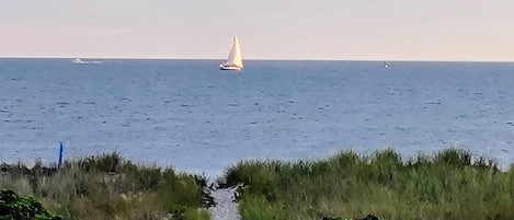 View of Cape Cod Bay from the deck