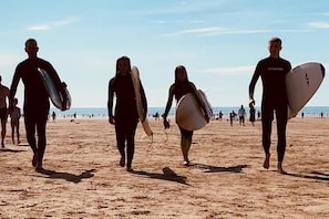 Croyde's famous surfing beach! 
"The best beach break wave in the U.K."
