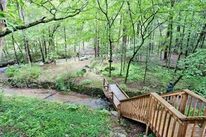Stairway to the Island and streams