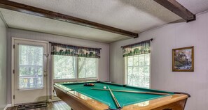 Game Room and Pool Table