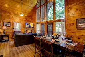 Living room and Dining Area