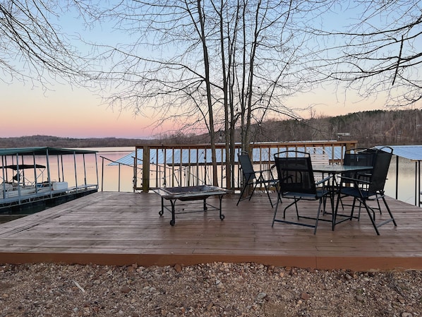 Relax and take in this view right outside your back door!