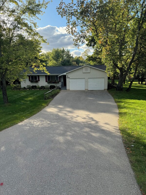 House from roadway