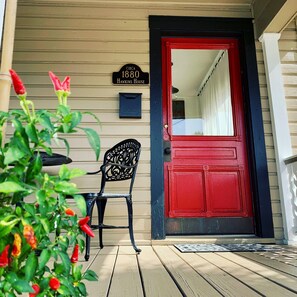 The Red Door main entrance! 