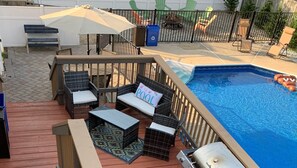 Resort style backyard