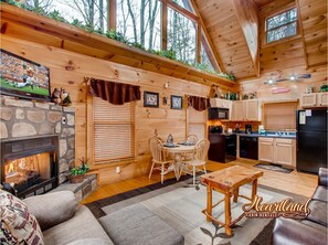 Living Room and Full Kitchen