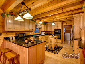 Kitchen Bear Hug Gatlinburg Cabin Rental