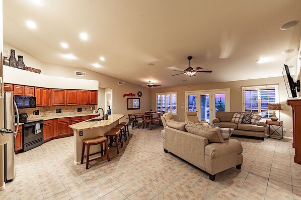 Gorgeous open floor plan