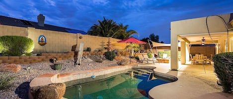 Great outdoor space for entertaining