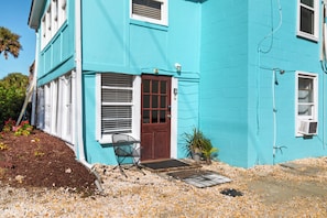 Front door to apartment C