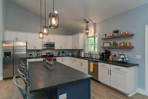 Spacious kitchen