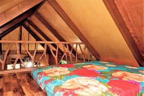 Spacious enough for 2 adults and super fun for kids.