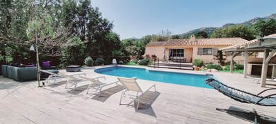 Villa ARRAGGIU / 8 personnes/piscine chauffée