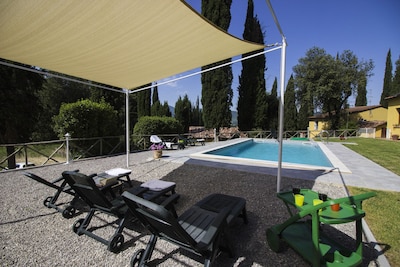 Private toskanische Villa mit Klimaanlage und Pool beheizt !!!  6 Leute