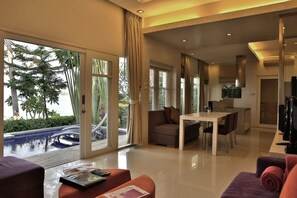 2BR Private Beachfront Pool Villa
