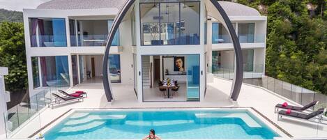 Luxury Sky Dream Villa with pano Seaview