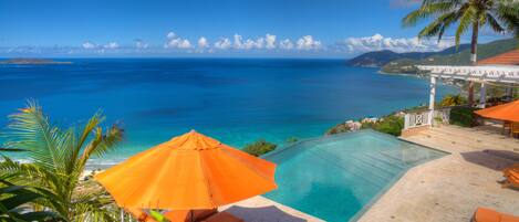 Papaya Villa - views towards Cane Garden Bay and the North shore