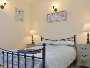 Comfy double bedroom | Cider Press Barn - Little Allaston Farm, Lydney