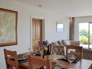Ideal dining area | Sealladh na Mara, Arduaine, near Oban