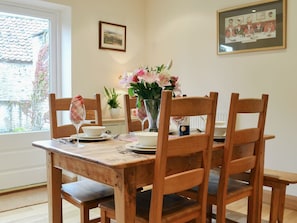 Charming dining area | Bondgate, Helmsley