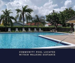 Olympic size community pool