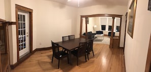 Panoramic view of dinning room