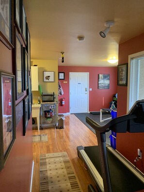 Entrance into the suite 