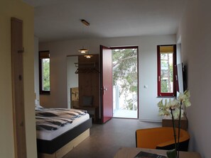 Appartement mit Außentür