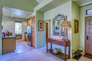 Entrance to living area