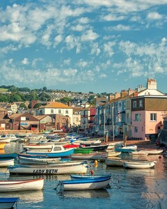 Devon Sea Front House atemberaubenden Blick Meter zum Strand