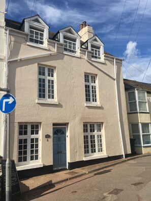 house front - three stories