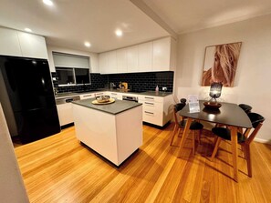Open plan dining kitchen