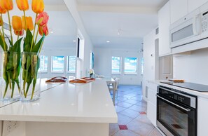 View of Ocean from Kitchen