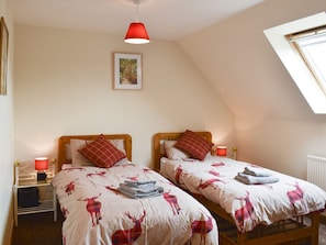 Bedroom | Kimberley Apartment - Kimberley, Alness, near Invergordon