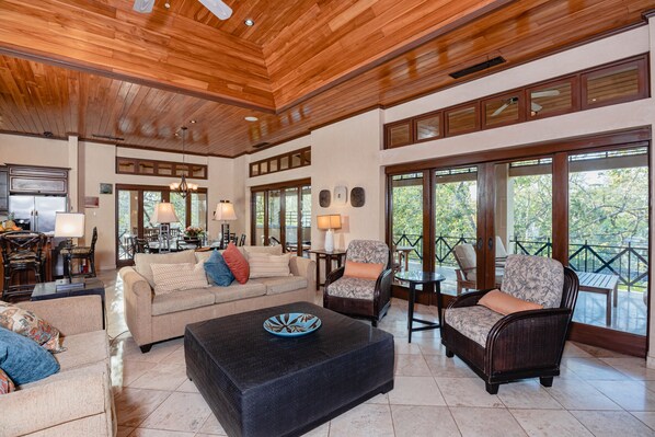 Wide and spacious living room