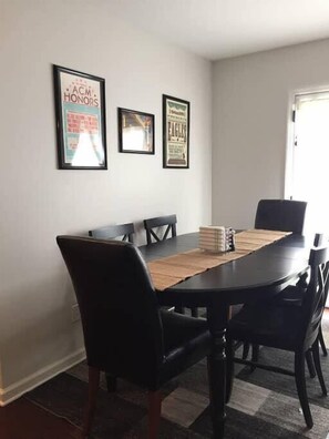 Dining area