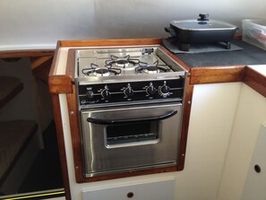 3 Burner stove and oven