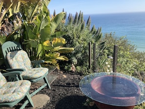 Your own private Terrace overlooking the ocean