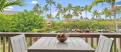 Nihi Kai Villas at Poipu #701 - Covered Dining Lanai - Parrish Kauai