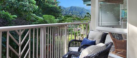 Villas of Kamalii #13 - Mountain View Lanai - Parrish Kauai