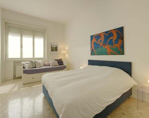 Drift to sleep in a comfortable bed after a wonderful day outside.