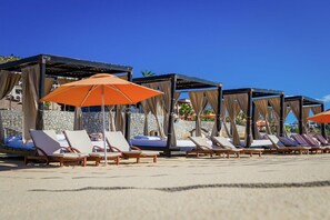 Cabanas on PBSB beach