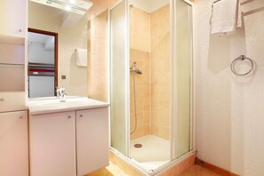 Get ready for your day in the bathroom.