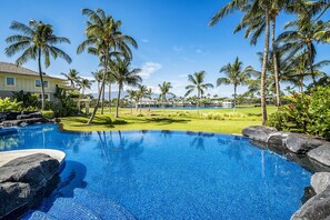 Pool with Expansive Views of the Golf Course and Community