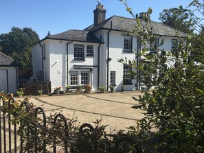 Little Gem within Georgian house overlooking chine waterfall